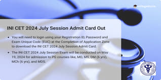 INI CET 2024 July Session Admit Card Released @aiimsexam.ac.in; Check Direct Link Here